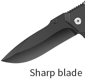 Tactical Folding Knife, 4-Pack, 4.3 Inch, EDC Outdoor Camping, Security Lock, Pocket Clip (4)