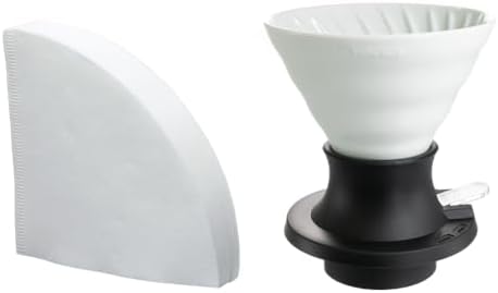 Hario V60 Ceramic Immersion Dripper "Switch", 200ml White