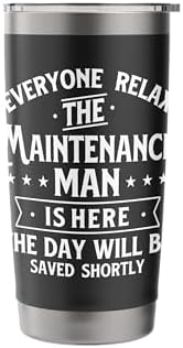 The Maintenance Man Is Here - Repair Worker Skilled Worker Stainless Steel Insulated Tumbler