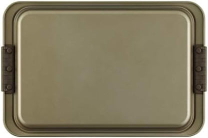 Anolon Bronze Nonstick Baking Sheet / Cookie Sheet / Cookie Pan with grips - 10 Inch x 15 Inch, Brown