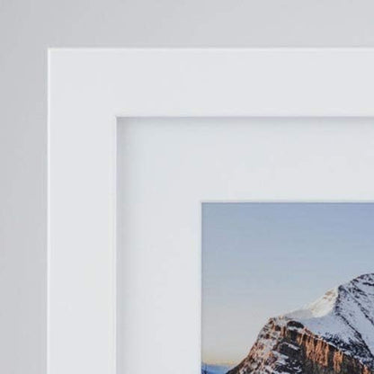 Frame It Easy 33 x 28 White Wood Frame