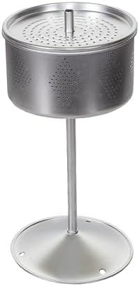 Aluminum Percolator Stem,Silver,9" L x 4.25" W x 4.25" H