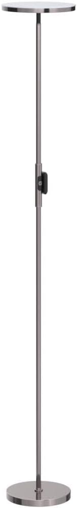Floor Lamp, 30W/2400LM Sky LED Modern Torchiere 3 Color Temperatures Super