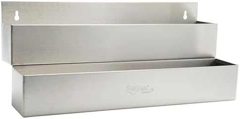 Winco Double Speed Rail, 22-Inch, Stainless Steel