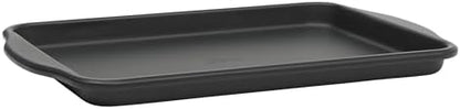 Oster Teston 13 x 9 Inch Cookie Sheet, Nonstick Carbon Steel Baking Pan, Matte Black, PFAS-Free, Warp-Resistant, Easy Clean Bakeware