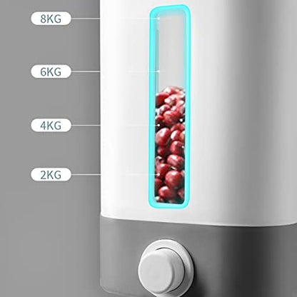 Sooyee 22-25 Lbs Rice Dispenser with Measuring Cup