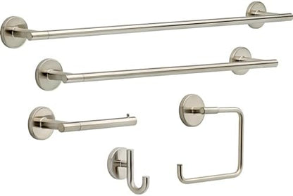 Delta Trinsic (1-Pack) 12" Towel Rack for Bathroom Brilliance Stainless Steel Towel Bar for Bathroom Wall Hand Towel Holder Rod Wall Mounted Kitchen Towel Holder 75912-SS