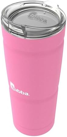 Bubba Envy S Stainless Steel Tumbler 24oz. Water Bottle Medium Azalea