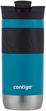 Contigo Byron 2.0 Stainless Steel Travel Mug with SNAPSEAL Lid 16oz. 2 Pack Sake/Juniper