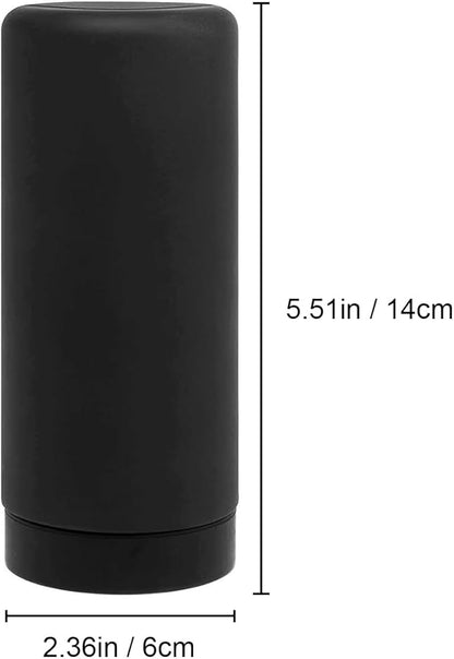 Silicone Dish Soap Dispenser, 8 Oz Refillable Squeeze Bottle, Leakproof