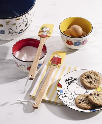 Lenox 898263 Chef Snoopy Spatulas, Set Of 2, Yellow