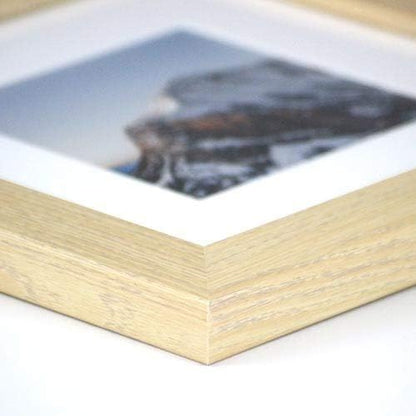 Frame It Easy 33 x 27 Wheat Wood Frame