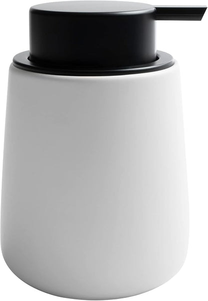 Soap Dispenser Ceramic with Easy-to-Press Pump Hand Lotion Liquid Dispenser