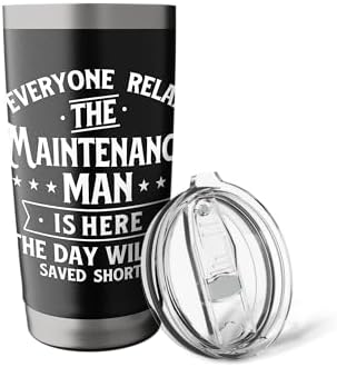 The Maintenance Man Is Here - Repair Worker Skilled Worker Stainless Steel Insulated Tumbler