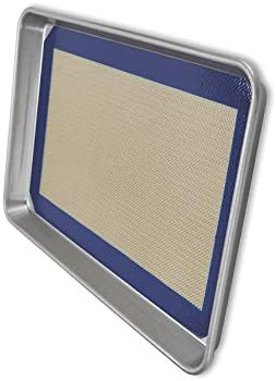 USA Pan Bakeware Nonstick Half Sheet Pan and Silicone Mat Set, 1 EA