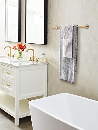 Amerock Arrondi 24" Champagne Bronze Towel Bar