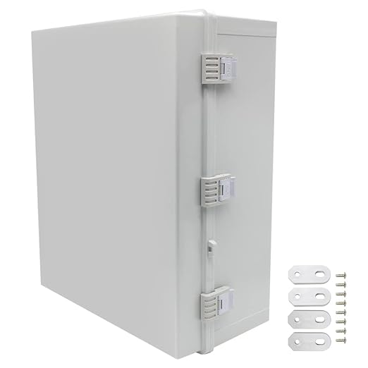 Co. ABS Waterproof IP67 15.75" x 19.68" x 7.87" Hinged Electronics Box