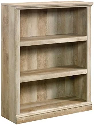 Sauder Miscellaneous Storage 3-Shelf Bookcase/ Book Shelf, Lintel Oak finish