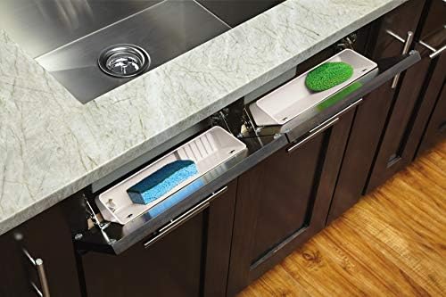 Rev-A-Shelf Tip-Out Sink Tray for Kitchen Cabinets, Min Opening 16.25" W