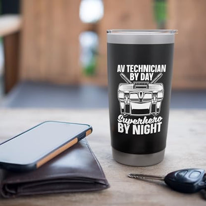 Visual Equipment - Audio Av Technician Stainless Steel Insulated Tumbler