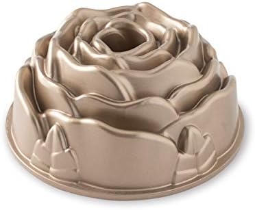 Nordic Ware Rose Bundt, 10 Cup, Toffee