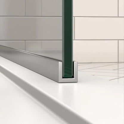 Custom Cut to Size 3/8" Shower Glass Panel