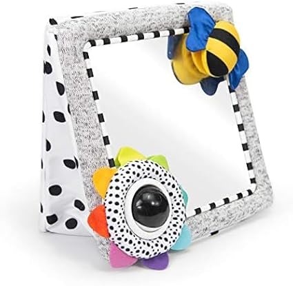 Sassy Tummy Time See Me Floor Mirror for Ages 0+ Months (80928) (Pack of 6)