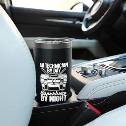 Visual Equipment - Audio Av Technician Stainless Steel Insulated Tumbler
