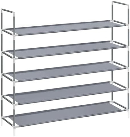 SONGMICS 5-Tier Shoe Rack, Shoe Storage for Hallway Closet