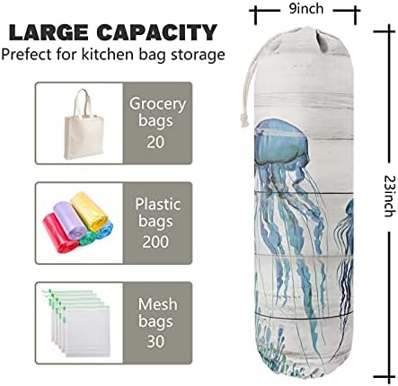 Funny Bag Bag, Grocery Bags Holder Organizer For Shopping Bags, Wall Mount Plastic Bags Storage Container Dispensers, Gift For The Preferred Family And Friends