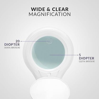 Neatfi Bifocals 1, 200 Lumens LED Magnifying Floor Lamp