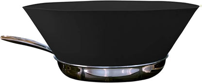 Frywall 8 - Black - Splatter Guard, as Seen on Shark Tank
