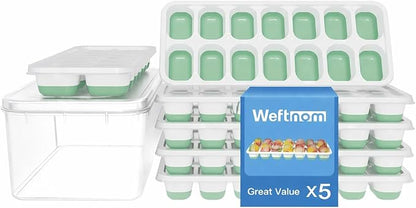 Ice Cube Tray, Ice Cube Trays for Freezer 5 Pack