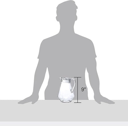 Amazing Abby - Sparkly - Plastic Pitcher, Fridge Jug, Shatter-Proof, and More