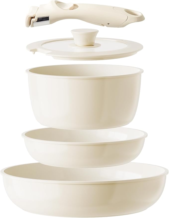 Redchef Ceramic Pots and Pans Set Non Stick, Nonstick Kitchen Cookware Sets