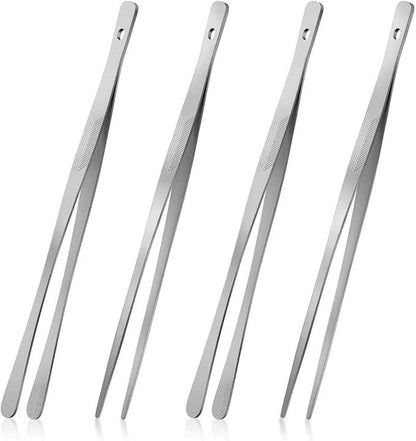 Vaincre 4PCS Kitchen Tongs Tweezers