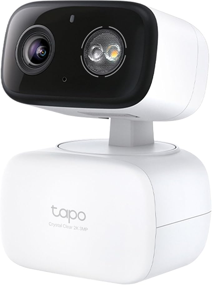 Tapo 2K Indoor/Outdoor Pan/Tilt Wired Security Camera