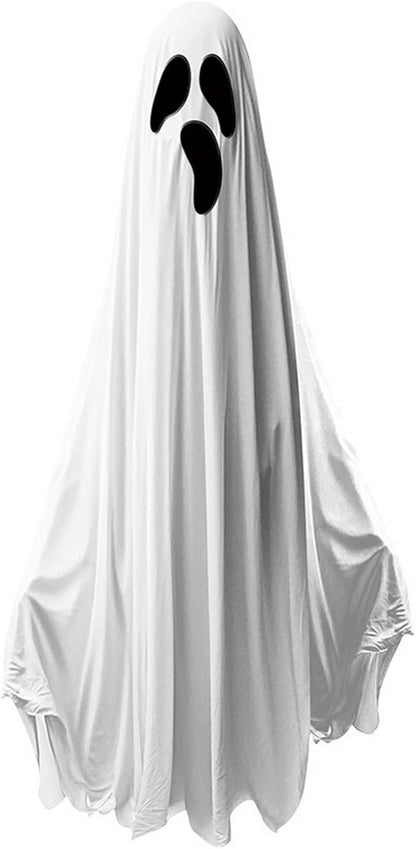 Halloween Ghost Window Clings for Glass 1 Sheets Ghost Window Decals Spooky Window Stickers Reusable Windows Cling for Halloween Fall Party Supplies Home School Office Glass Decorations