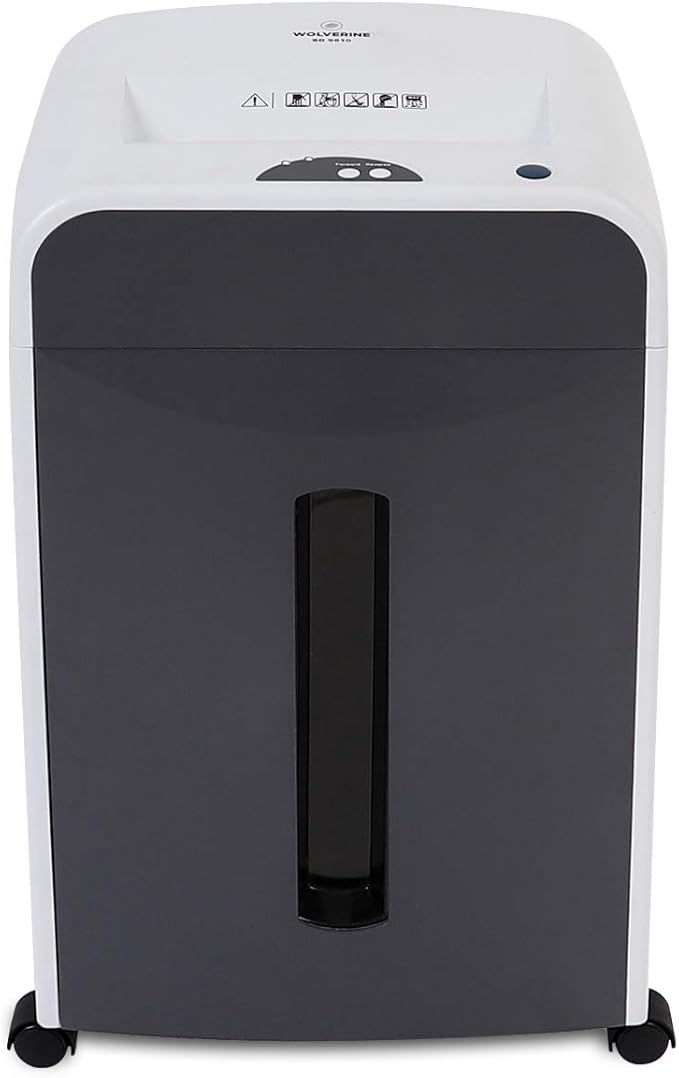 WOLVERINE 6-Sheet 2x6mm Super Micro Cut High Security Level P-5 Ultra Quiet