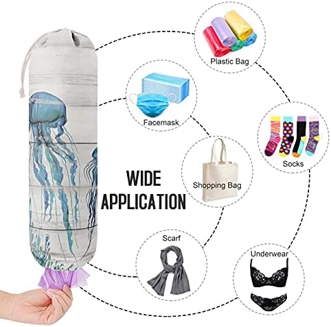 Funny Bag Bag, Grocery Bags Holder Organizer For Shopping Bags, Wall Mount Plastic Bags Storage Container Dispensers, Gift For The Preferred Family And Friends