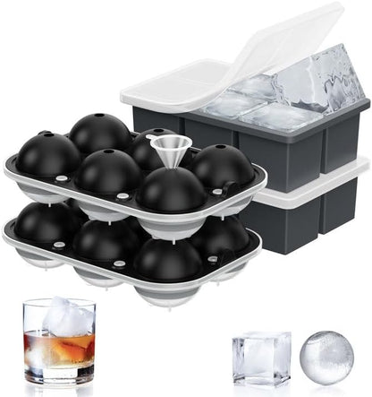 ROTTAY Ice Cube Trays, Sphere Ice Ball Maker