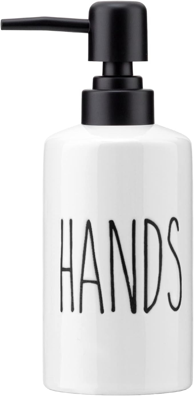 FE Hand Soap Dispenser, 10oz Ceramic Soap Dispenser