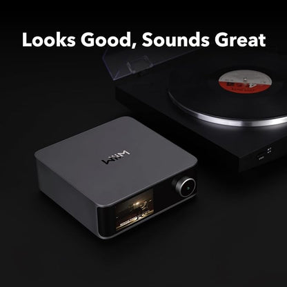 WiiM Ultra Music Streamer & Digital Preamp | 3.5" Touchscreen, Compatible