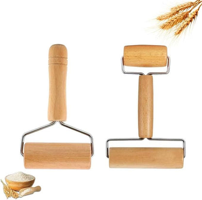 Small Wooden Rolling Pin for Dough Mini Dough Roller