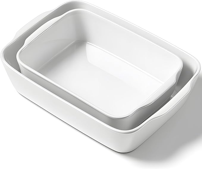 HOMBENE Ceramic Baking Dish Set