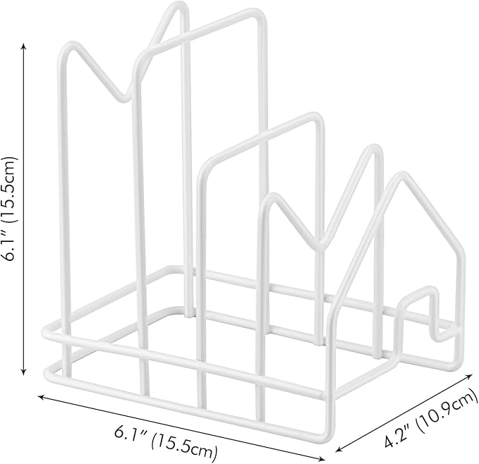 Poeland Kitchen Pot Lid Organizer, Pan Rack