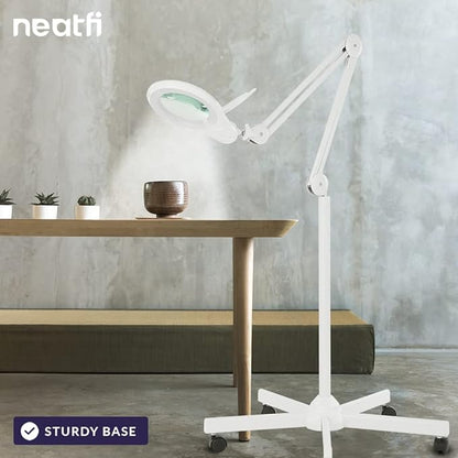 Neatfi Bifocals 1, 200 Lumens LED Magnifying Floor Lamp