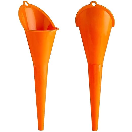 Annurssy Multi-Function Plastic Long Neck Oil Funnel