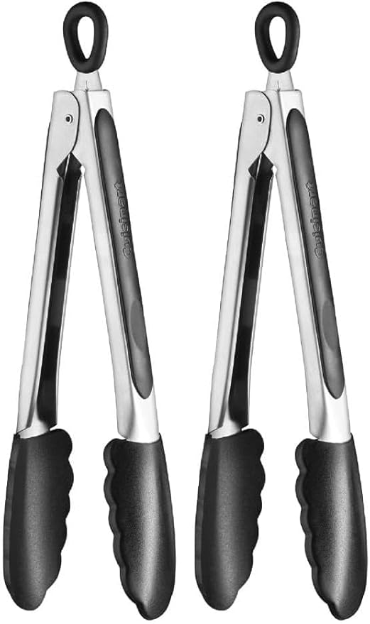 Cuisinart Silicone-Tipped 9-Inch Tongs