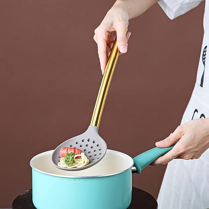 Gold Skimmer, Berglander Non-stick Silicone Strainer